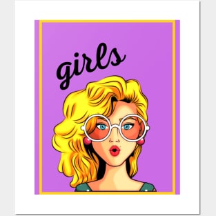 Charming girl Posters and Art